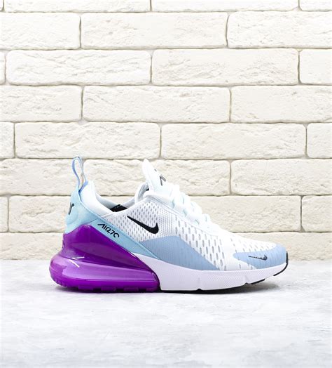 nike 270 purple and white.